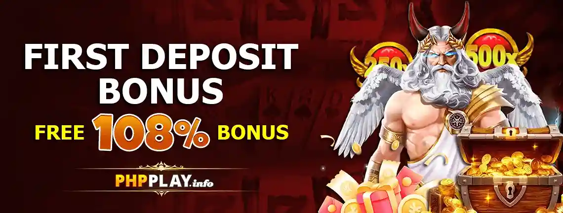 PHPPLAY register page showing first deposit bonus promotion for new members after login and app download